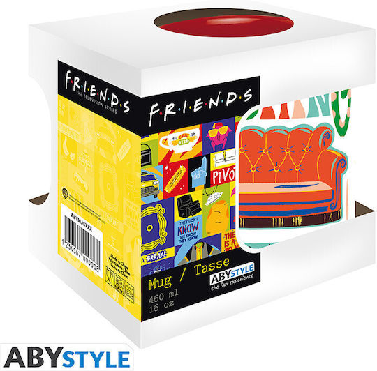 Abysse Becher Keramik Mehrfarbig 460ml