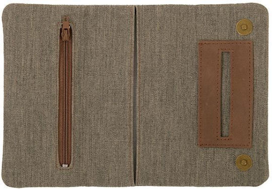 Mestango Tobacco Pouch With Snap Closure 15.5x8cm Leather tobacco pouch
