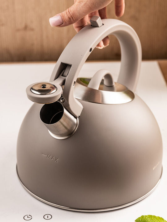 Klausberg Kettle Stainless Steel Gray 2500ml