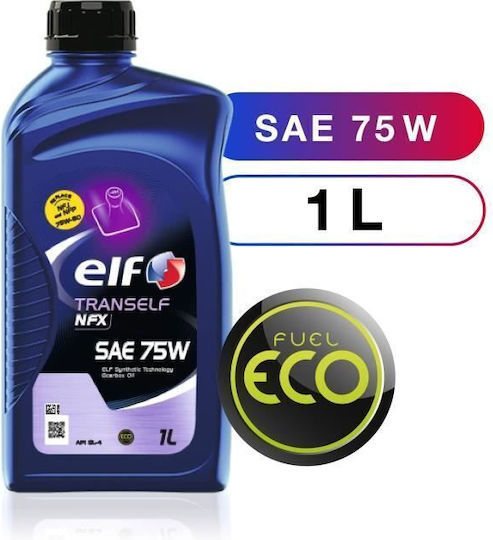 Elf Tranself NFX Βαλβολίνη Αυτοκινήτου για Χειροκίνητο Κιβώτιο Ταχυτήτων 75W 1lt