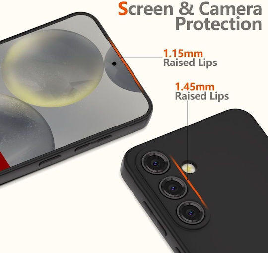 Tech-Protect Icon Back Cover Σιλικόνης Navy Μπλε (Galaxy A17)