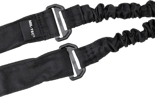 Mil-Tec Gewehrriemen Einzelpunkt Gewehrriemen Schwarz in Schwarz Farbe