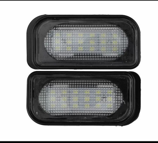 License Plate Light Mercedes C-Class W203 Clk A209 Clk C209 Sl R230 Chrysler Crossfire '00-'12 Can Bus Led 2 Pieces