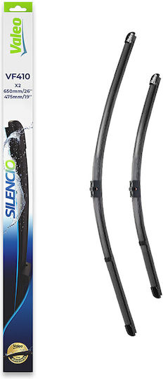 Valeo Silencio X.trm x2 Set Frontal Lamele Ștergătoare Auto 650mm/475mm