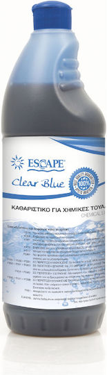 Escape Clear Blue Chemical Toilet Liquid 1lt