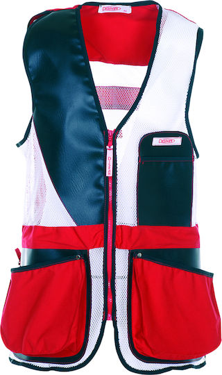 Benisport Hunting Vest Shooting Gray/Red Red