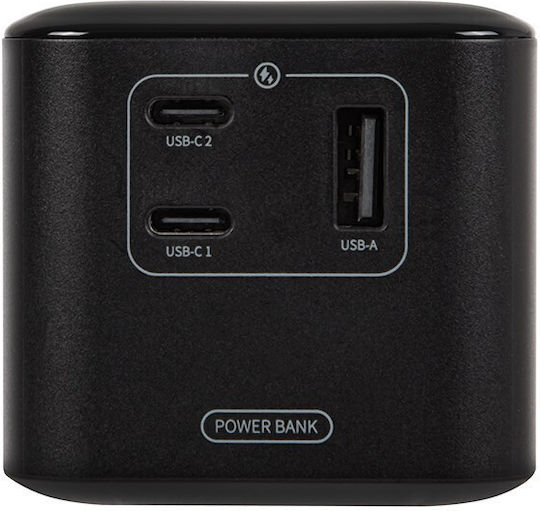 Blow Power Bank 27000mAh 140W with USB-A Output Port and 2 USB-C Power Delivery Output Ports Black