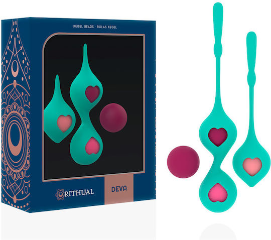 Rithual Deva Aqua Green Pelvic Training Set Talla 1 Orquidea