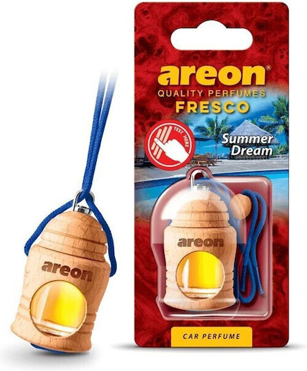 Areon Car Air Freshener Pendand Liquid Fresco Summer Dream 4ml FRTN37