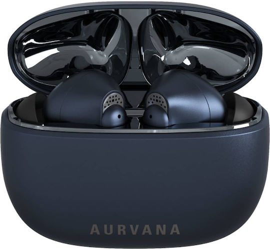 Creative Aurvana ACE In-Ear Bluetooth-Freisprecheinrichtung Kopfhörer mit Ladeetui Blau