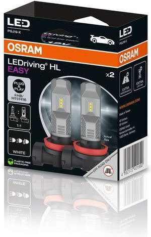 Osram Car Lamp Hl Easy H8 / H11 / H16 LED 6000K Cold White 12V