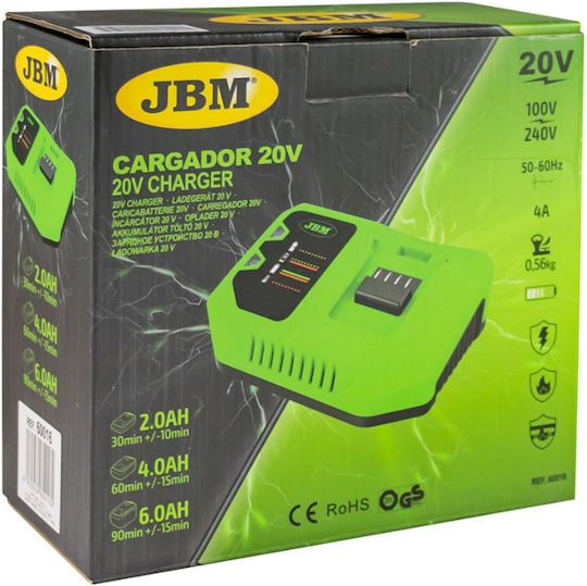 JBM Car Battery Charger 4A