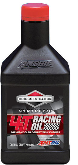 Amsoil Briggs & Stratton Synthetic 4T Racing Oil Συνθετικό Λάδι Αυτοκινήτου 0.946lt