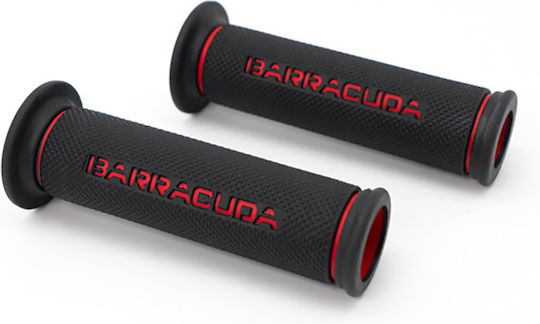 Barracuda Χειρολαβές Μοτοσυκλέτας Basic Racing σε Μαύρο χρώμα