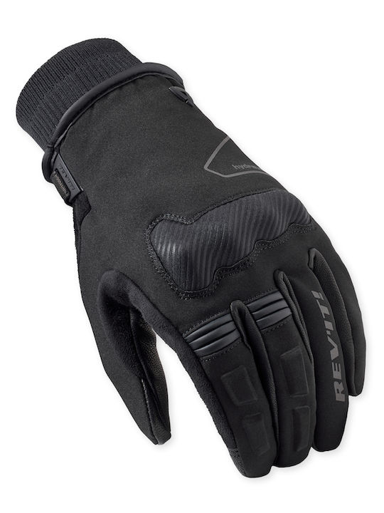 Rev'IT Hydra 3 H2O Men's Motorcycle Gloves Softshell Waterproof Black