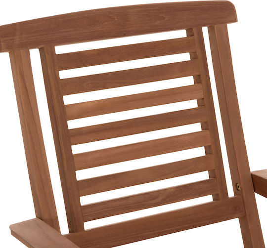 Crander 7 Stück Garten- und Outdoor-Möbelsets für Speisesaal Natur Herstellerfarbe