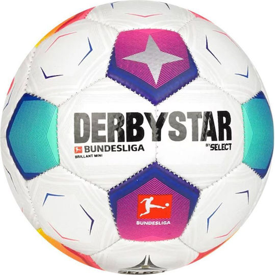 Derby Star Bundesliga Brillant Мини Футболна топка White