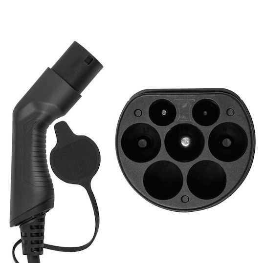 Electric Car Charging Cable 3.6kW 16A Type 1 to Type 2 Single Phase Jbm 54053