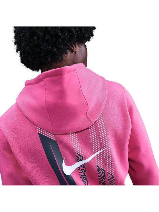 Nike Φούτερ Pinksicle με Κουκούλα