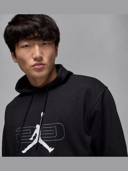 Hoodie Hoodie Dri-Fit Sweatshirt with Hood Black / Smoke Grey