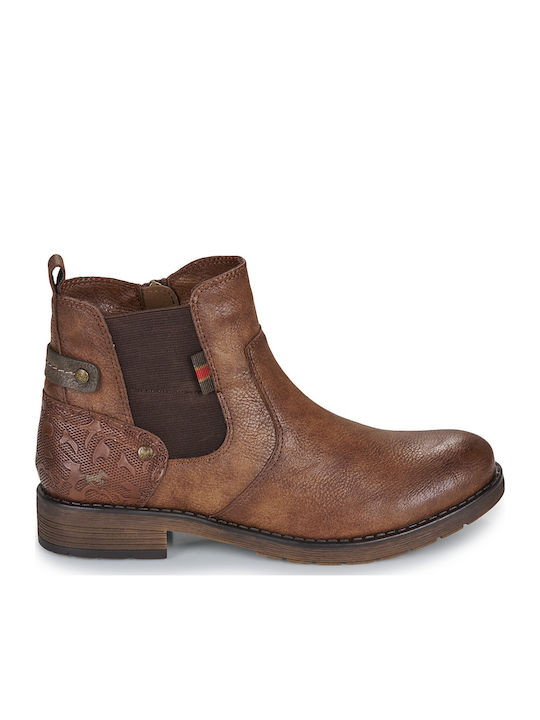 Stiefeletten Damen Braun