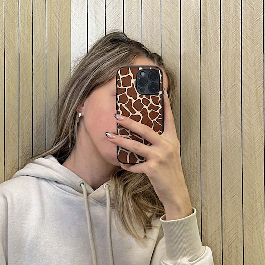 Sonique Animal Print Series Mobile Phone Case Motorola Moto G84 5G Giraffe 01