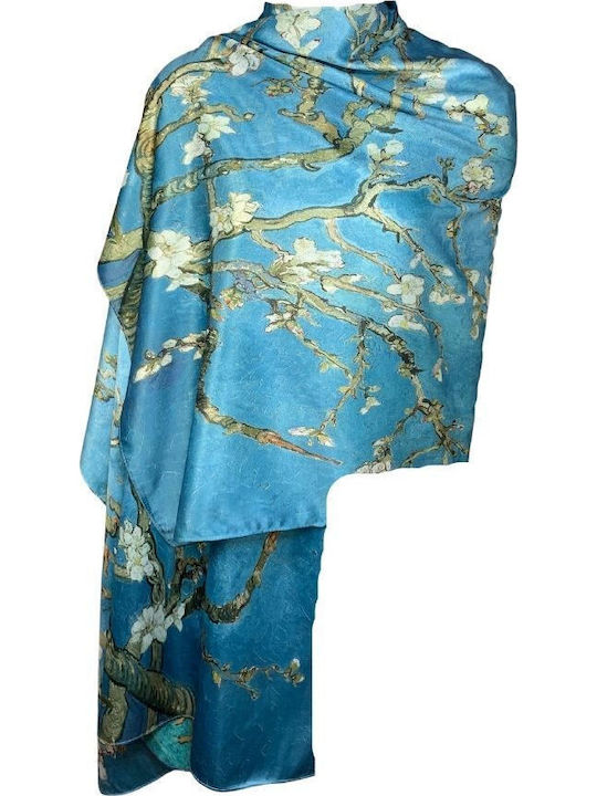 Women's Silk Scarf Green
