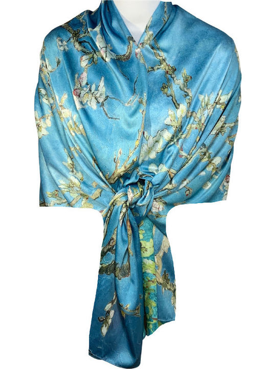 Women's Silk Scarf Green