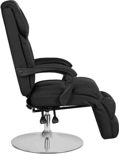 Salon Tech Καρέκλα Schönheit Schwarz mit verstellbarer Höhe