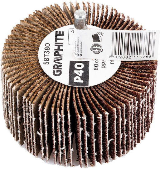 Flap Disc 80 X 40 X 6 Mm P40