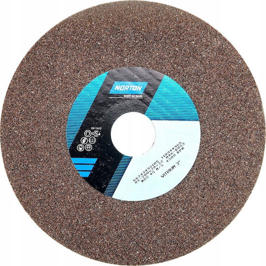 Norton Clipper Grinding Disc 200x20x32mm Norton 66243492106 01_200x20x32_a60kvs3