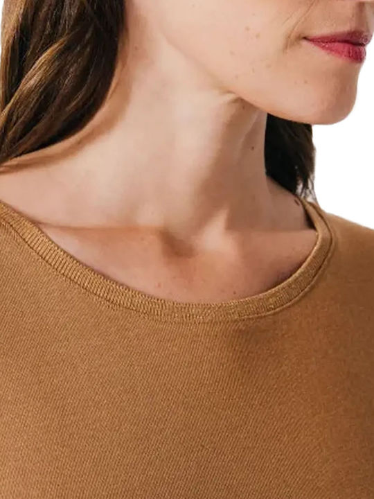 Women's T-shirt Tabac Brown