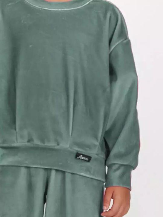 Kinder Sweatpants Set - Jogginganzug Light Green