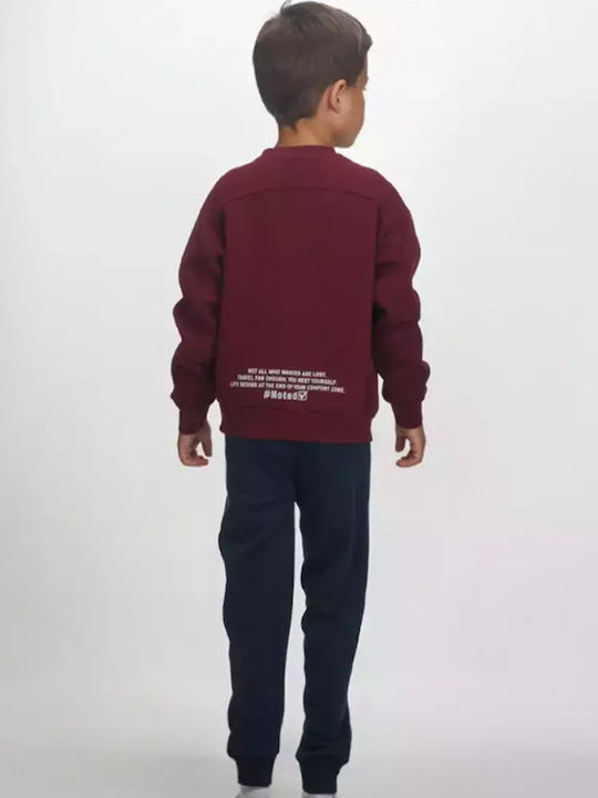 Kinder Sweatpants Set - Jogginganzug Bordeaux
