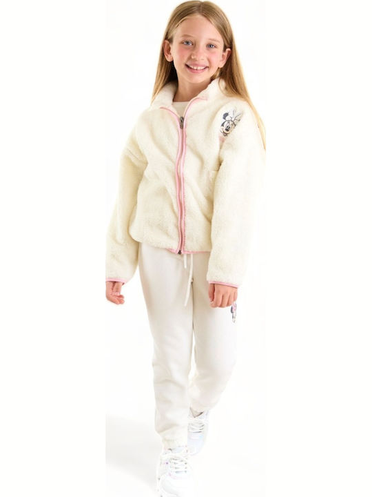 Kids Tracksuits With Top White 2 Pieces Minnie Mouse