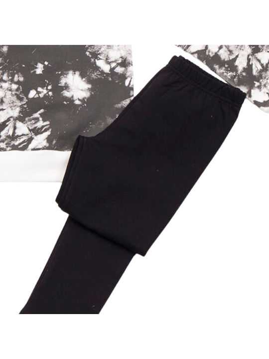 Kinder-Set mit Leggings Winter 2Stück Vanilla Sweatshirt