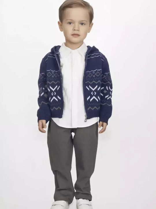 Kids' Set with Pants Winter 3pcs White, Olive, Dark Blue