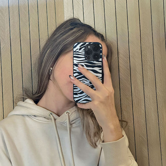 Калъф Sonique Animal Print Series Motorla Moto G34 5g Zebra