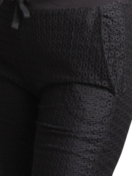 Dama Tesatura Pantaloni Negru