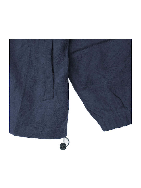 Ανδρική Ζακέτα Fleece Μπλε