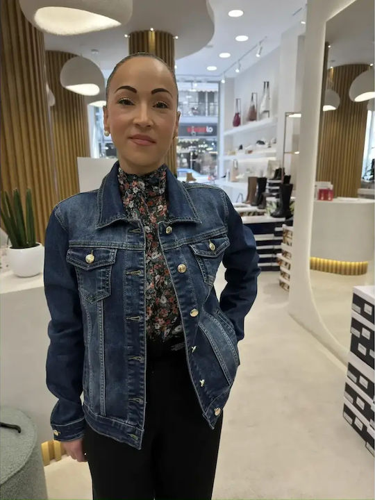 Women's Jean Jacket for Spring or Autumn Jean