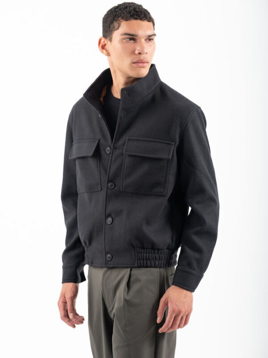 Winter Jacket Bomber Black