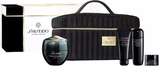 Shiseido Future Solution Комплект за грижа за Стягане на кожата 4 бр