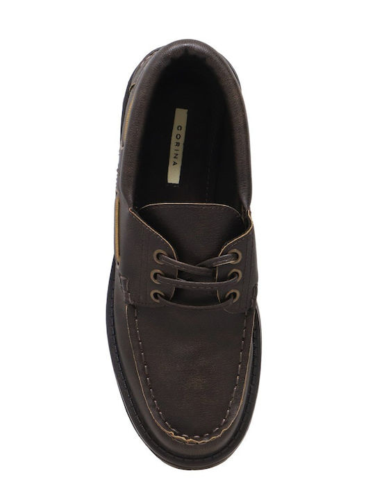 Γυναικεία Loafers σε Καφέ Χρώμα