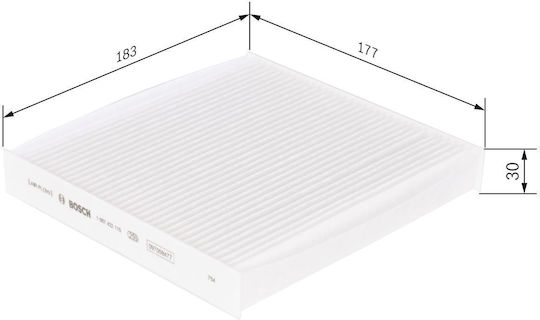 Bosch Cabin Air Filter 1 987 432 115