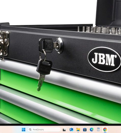 JBM Tool Case Metallic