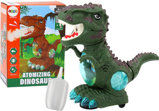 Dancing Dinosaur Obstacle Sensor Lights Sounds Green