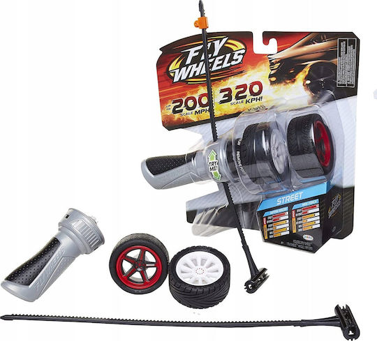 Jakks Pacific 1 Tyre + Ejector Street Shadow Jakks Pacific Fly Wheels Yellow Boys