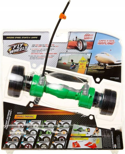 Jakks Pacific 4 Tyres + Turbo Launcher Jakks Pacific Fly Wheels Green Boys 8+ Years