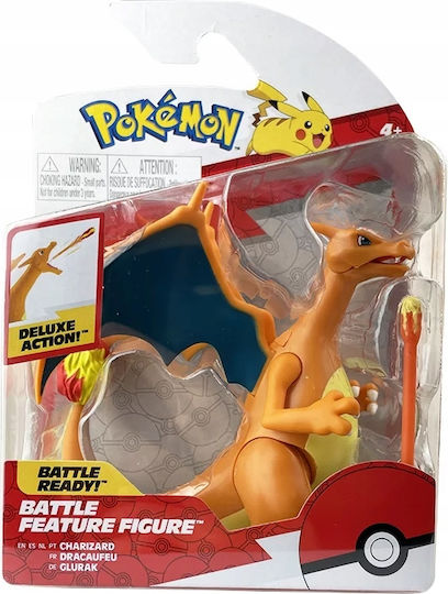 Jazwares Charizard Pokemon За 4+ Години 11 См Мулти